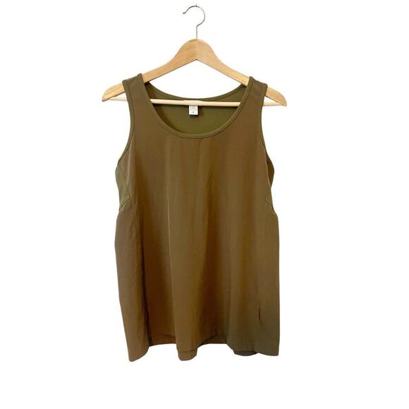 Athleta Passenger Green Athletic Tank Top Size‎ Medium - Picture 1 of 4